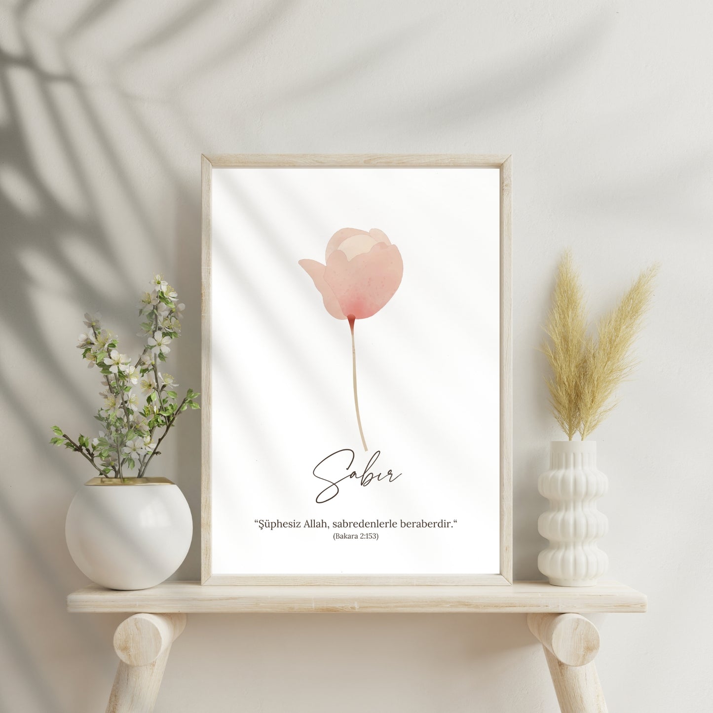 Blüten der Seele - Sabır - Aquarell-Design