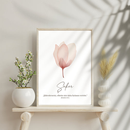 Blüten der Seele - Sükür - Aquarell-Design