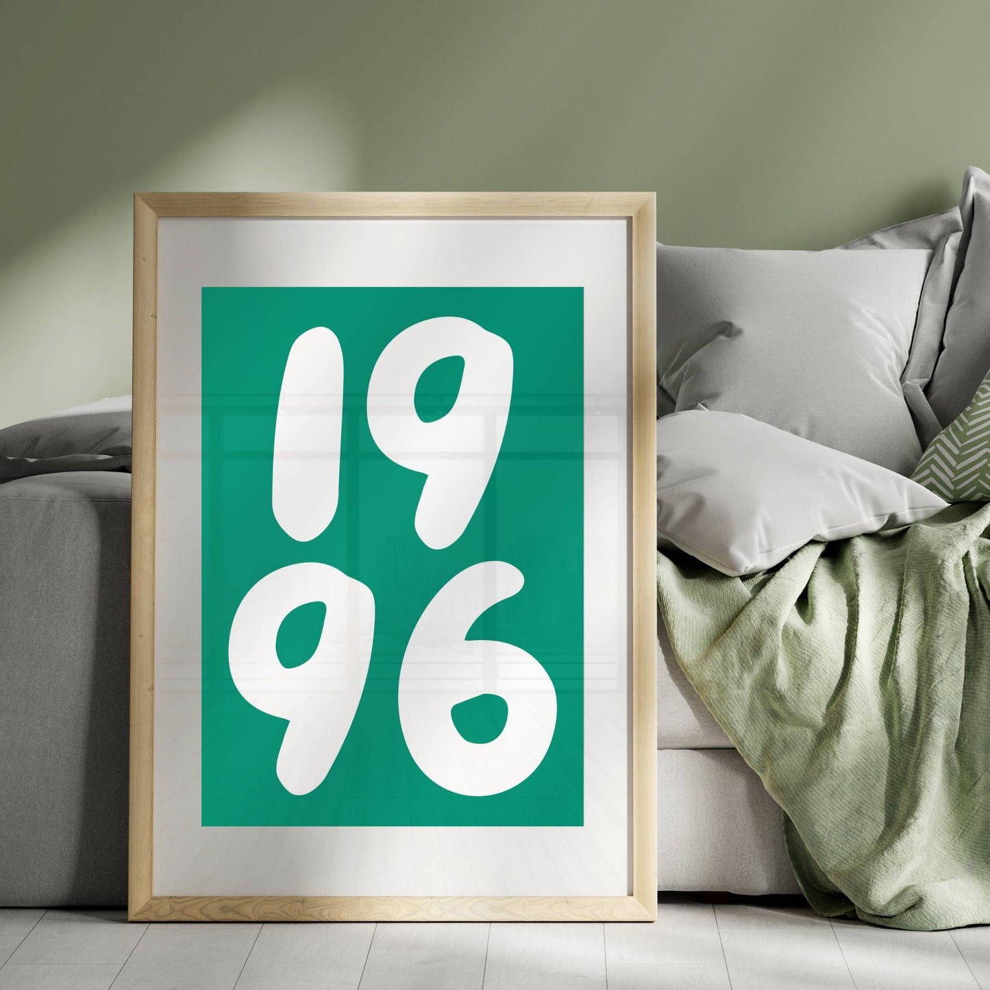 Dein Jahr. Dein Design. Personalisiertes Poster